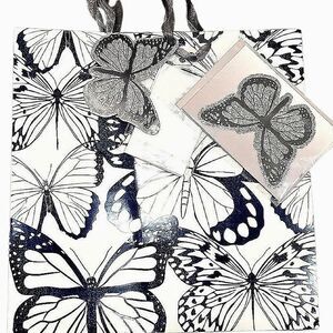 Jessica Simpson Butterfly Gift Bag Set